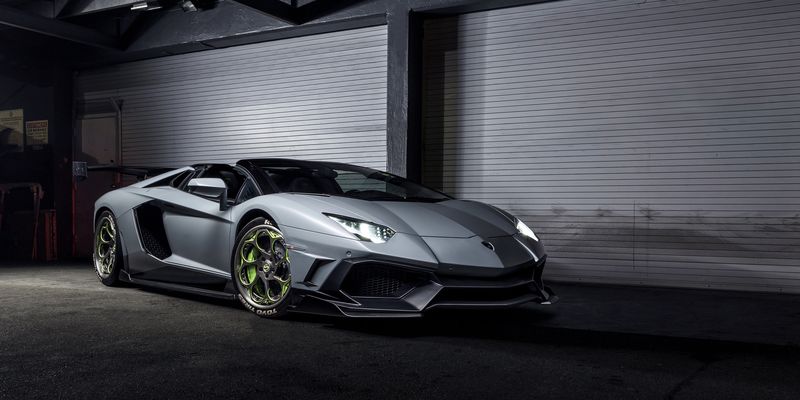 Lamborghini on Savini wheels