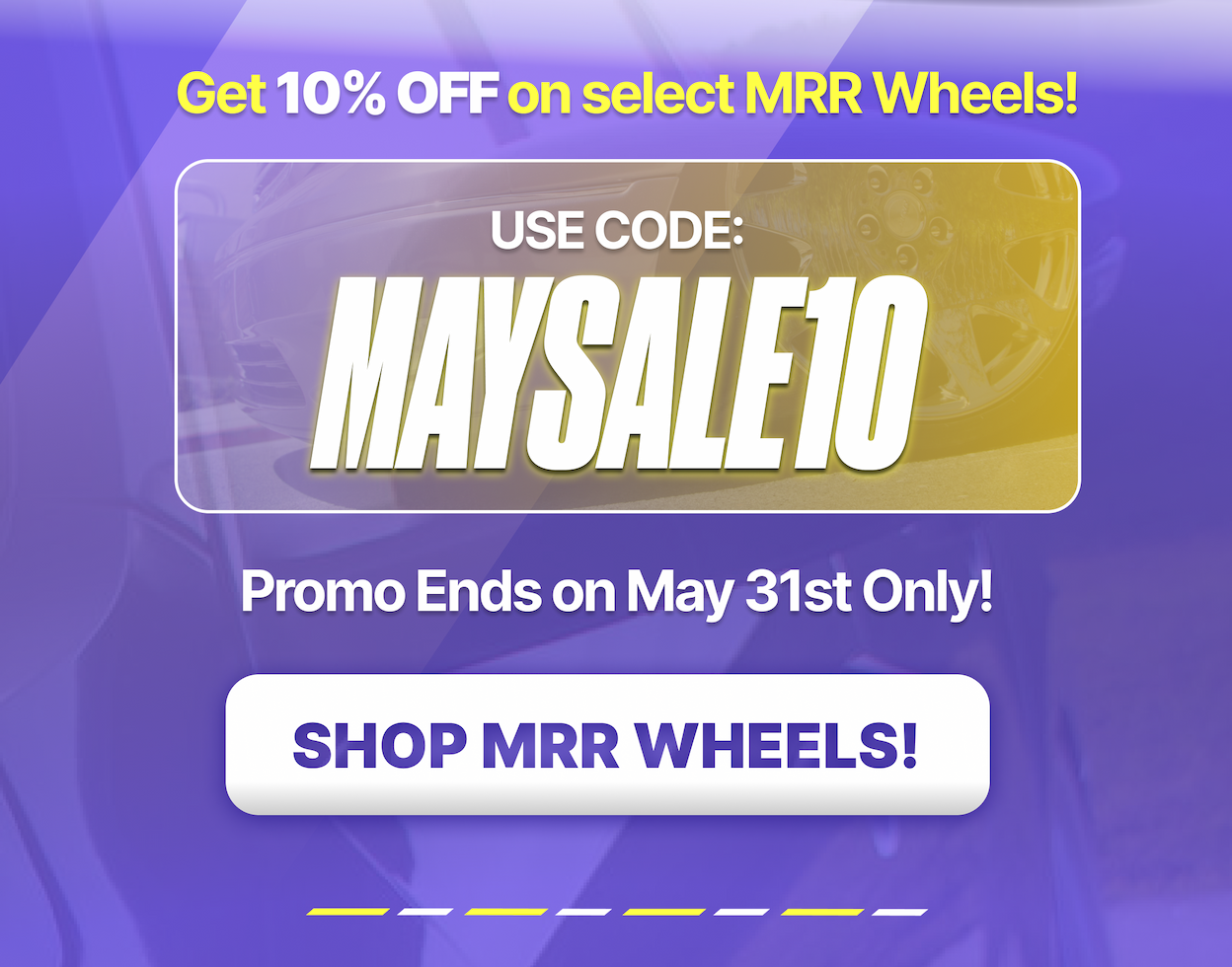 Get 10% OFF on select MRR Wheels